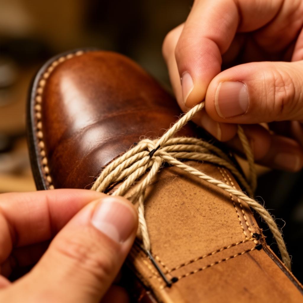 Schuhzurichtungen